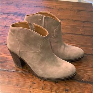 Lucky Brand Tan Booties